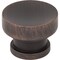 Jeffrey Alexander 1-1/4" Diameter Brushed Oil Rubbed Bronze Elara Cabinet Knob 484DBAC - alternate 1